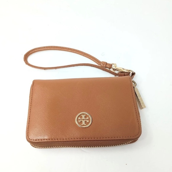 TORY BURCH ROBINSON PEBBLED CONTINENTAL WALLET